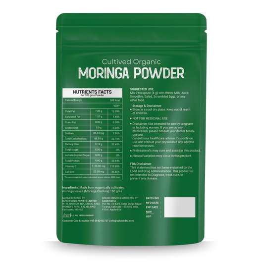Organic Moringa Powder